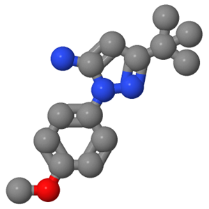 5 - 叔丁基-2 -(4 -甲氧基 - 苯基)-2H-吡唑-3 - 胺,5-tert-butyl-2-(4-methoxyphenyl)pyrazol-3-amine