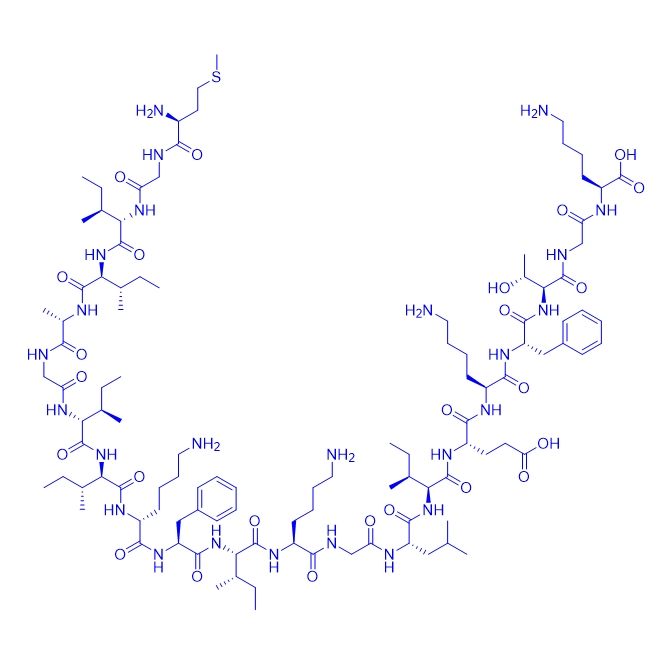 強效 PSM (苯酚可溶性調節(jié)蛋白)肽PSMα2,PSMα2