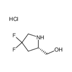 (S)-(4,4-二氟吡咯烷-2-基)甲醇鹽酸鹽,(2S)-4,4-difluoropyrrolidin-2-yl]methanol hydrochloride