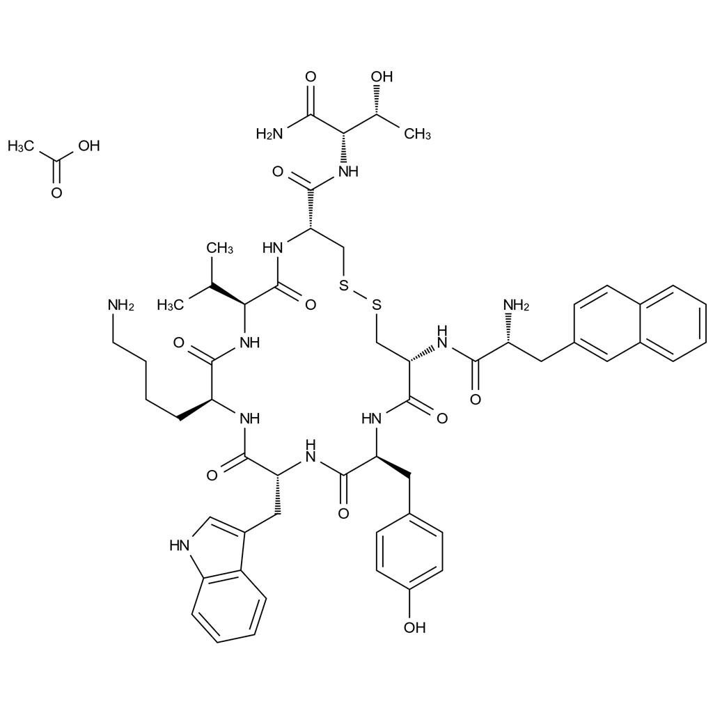 醋酸蘭瑞肽,Lanreotide  Acetate