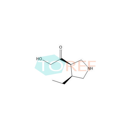 1-（（3R，4S）-4-乙基吡咯烷-3-基）-2-羥乙基-1-酮,1-((3R,4S)-4-ethylpyrrolidin-3-yl)-2-hydroxyethan-1-one