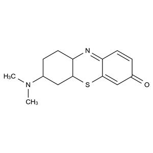 亞甲基紫(Bernthsen),Y3G6PD8NRB
2516-05-4
Methylene Violet
7-(Dimethylamino)-3H-phenothiazin-3-one
3H-Phenothiazin-3-one, 7-(dimethylamino)-
Dimethylthionoline
EINECS 219-733-4
Methylene violet (biological stain)
NSC 187694
Methylene violet Bernthsen
UNII-Y3G6PD8NRB