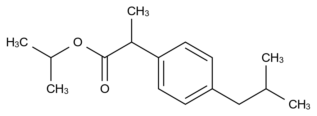 2-(4-异丁基苯基)丙酸异丙酯,Isopropyl 2-(4-Isobutylphenyl)Propanoate