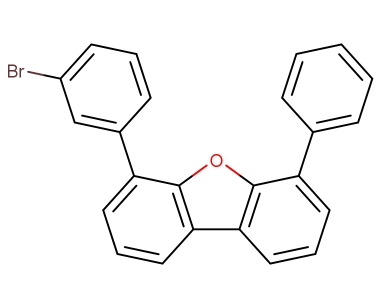 4-(3-溴苯基)-6-苯基二苯并呋喃,4-(3-Bromophenyl)-6-phenyldibenzo[b,d]furan