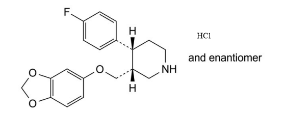 無(wú)水鹽酸鹽帕羅西汀EP雜質(zhì)E（對(duì)映異構(gòu)體）,Paroxetine HCl Anhydrous EP Impurity E（and enantiomer）