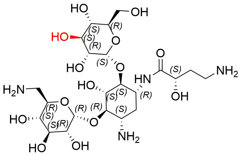 阿米卡星雜質(zhì)22；阿米卡星雜質(zhì)K，阿米卡星雜質(zhì)L，雜質(zhì)RRT0.32,Amikacin Impurity 22