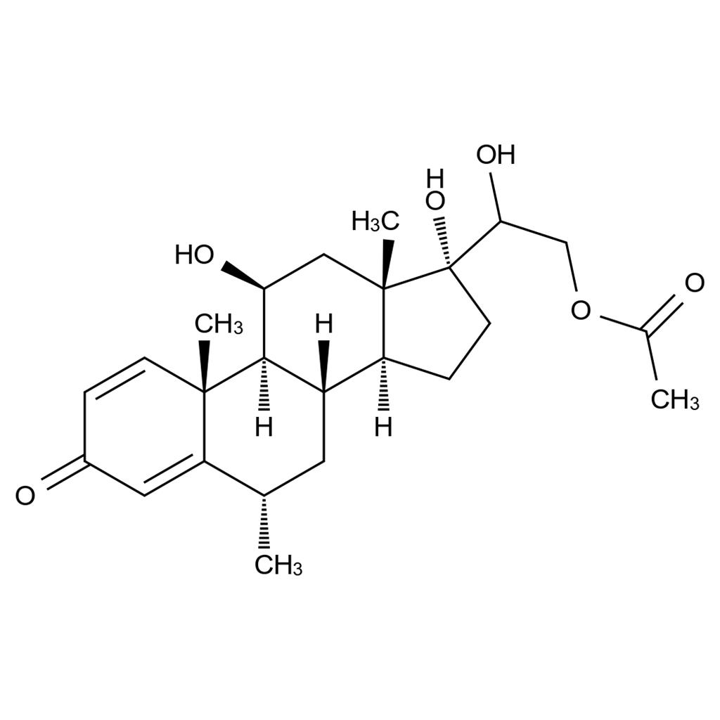 醋酸甲基潑尼松龍EP雜質(zhì)A(非對(duì)映異構(gòu)體混合物),Methylprednisolone Acetate EP Impurity A (Mixture of Diastereomers)