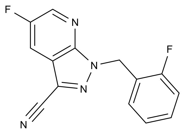 5-氟-1-(2-氟芐基)-1H-吡唑并[3,4-b]吡啶-3-甲腈,5-Fluoro-1-(2-fluorobenzyl)-1H-pyrazolo[3,4-b]pyridine-3-carbonitrile