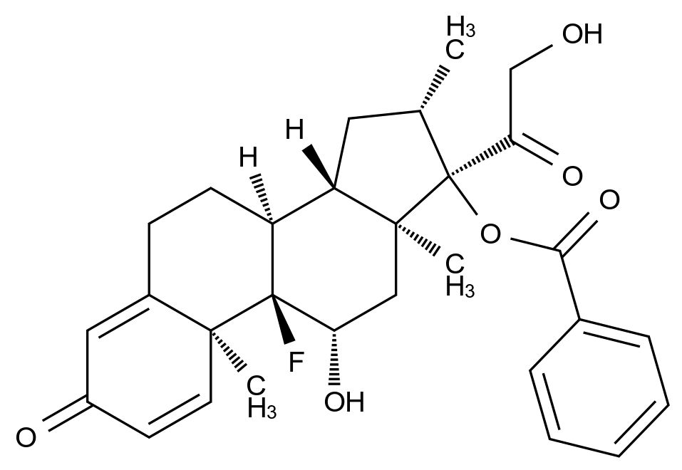 苯甲酸倍他米松,Betamethasone benzoate