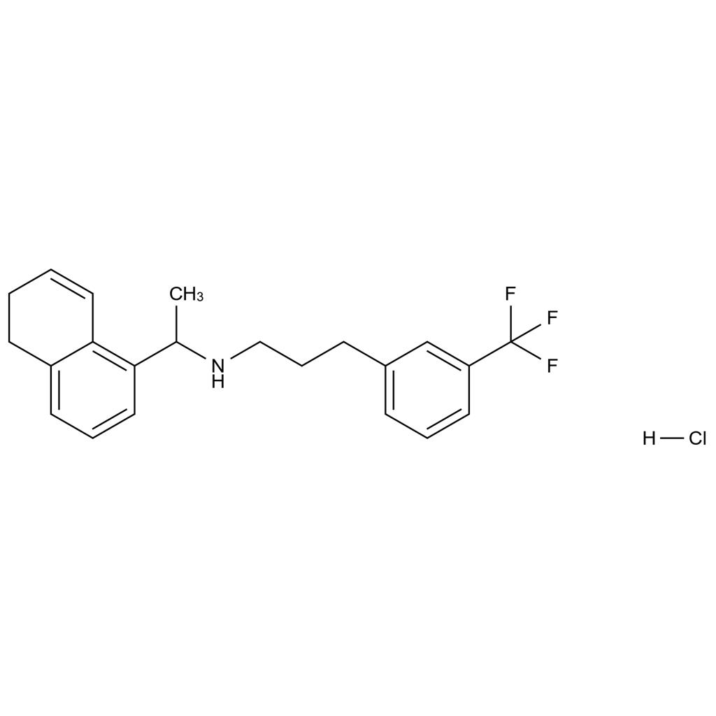N-(1-(1-(5,6-二氫萘-1-基)乙基)-3-(3-(三氟甲基)苯基)丙-1-胺鹽酸鹽,N-(1-(5,6-Dihydronaphthalen-1-yl)ethyl)-3-(3-(trifluoromethyl)phenyl)propan-1-amine hydrochloride