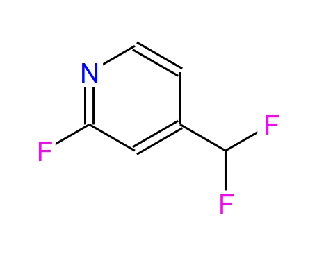 4-(二氟甲基)-2-氟吡啶,4-(Difluoromethyl)-2-fluoropyridine