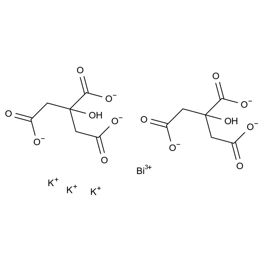 枸櫞酸鉍鉀,Bismuth Potassium Citrate