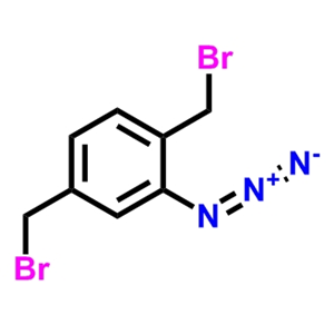 2-疊氮-1,4-雙（溴甲基）苯 ；1187592-80-8