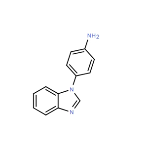 4-(1H-苯并咪唑-1-基)苯胺,4-(1H-BENZIMIDAZOL-1-YL)ANILINE