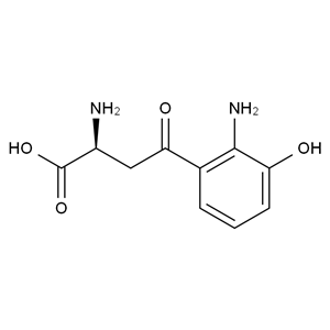 CATO_(S)-2-Amino-4-(2-amino-3-hydroxyphenyl)-4-oxobutanoic Acid_606-14-4_97%