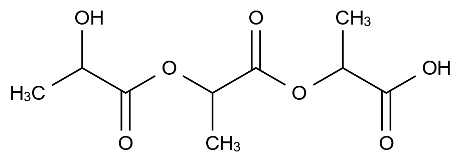 2-（2-（（2-羥基丙?；┭趸┍；┭趸┍?2-((2-((2-Hydroxypropanoyl)oxy)propanoyl)oxy)propanoic acid