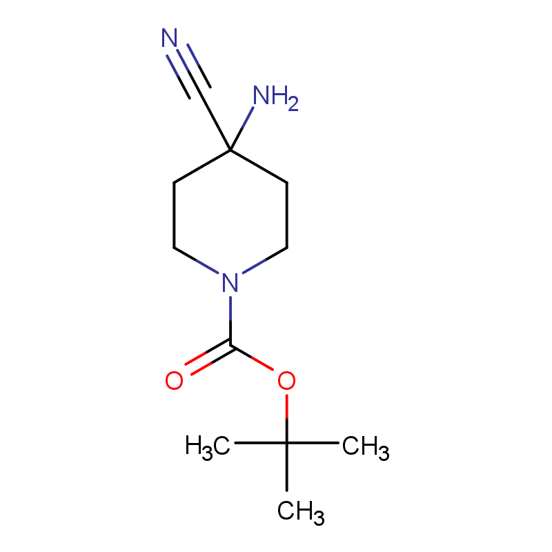 4-氨基-4-氰基-哌啶-1-羧酸叔丁酯,Tert-butyl 4-amino-4-cyanopiperidine-1-carboxylate