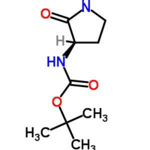 (R)-叔丁基2-氧代吡咯烷-3-基氨基甲酸酯,Carbamic acid, [(3R)-2-oxo-3-pyrrolidinyl]-, 1,1-dimethylethyl ester (9CI)