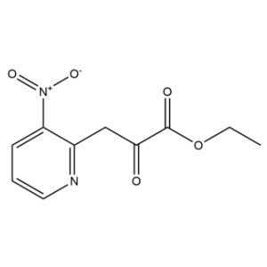 2-Pyridinepropanoic acid, 3-nitro-α-oxo-, ethyl ester,2-Pyridinepropanoic acid, 3-nitro-α-oxo-, ethyl ester