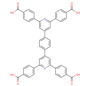 4,4',4'',4'''-(1,4-亞苯基雙(吡啶-4,2,6-三基)),Benzoic acid,4,4',4'',4'''-(1,4-phenylenedi-4,2,6-pyridinetriyl)tetrakis-