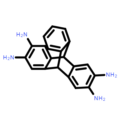 9,10-二氫-9,10-[1,2]苯并蒽-2,3,6,7-四胺,9,10-dihydro-9,10-[1,2]benzenoanthracene-2,3,6,7-tetraamine