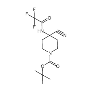 4-氰基-4-(2,2,2-三氟乙酰氨基)哌啶-1-羧酸叔丁基酯,Tert-Butyl 4-Cyano-4-(2,2,2-Trifluoroacetamido)Piperidine-1-Carboxylate