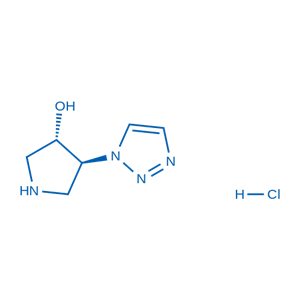 反式-4-(1H-1,2,3-三唑-1-基)吡咯烷-3-醇鹽酸鹽