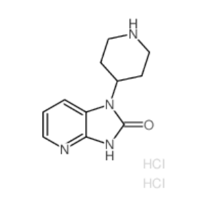 1,3-二氫-1-(4-哌啶基)-2H-咪唑并[4,5-B]吡啶-2-酮鹽酸鹽