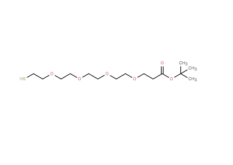 15-巰基-4,7,10,13-四氧雜十五烷酸叔丁酯,15-mercapto-4,7,10,13-tetraoxapentadecanoic acid tert butyl ester