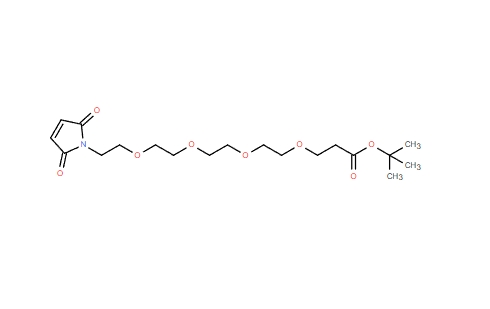 馬來酰亞胺-四聚乙二醇-丙酸叔丁酯,Maleimide tetrapolyethylene glycol tert butyl propionate