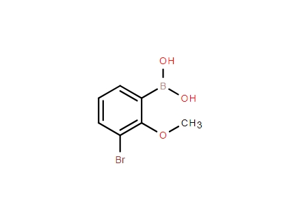 3-溴-2-甲氧基苯硼酸,3-BROMO-2-METHOXYPHENYLBORONIC ACID