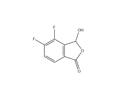 4,5-二氟-3-羥基異苯并呋喃-1(3H)-酮,4,5-Difluoro-3-hydroxyisobenzofuran-1(3H)-one