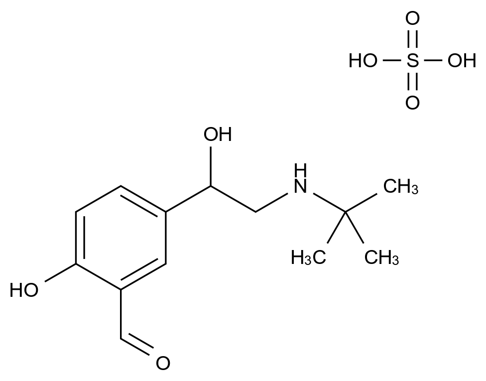 沙丁胺醇EP雜質(zhì)D（半硫酸鹽）,Salbutamol EP Impurity D（Hemisulfate）