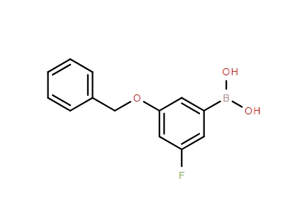 3-芐氧基-5-氟苯硼酸