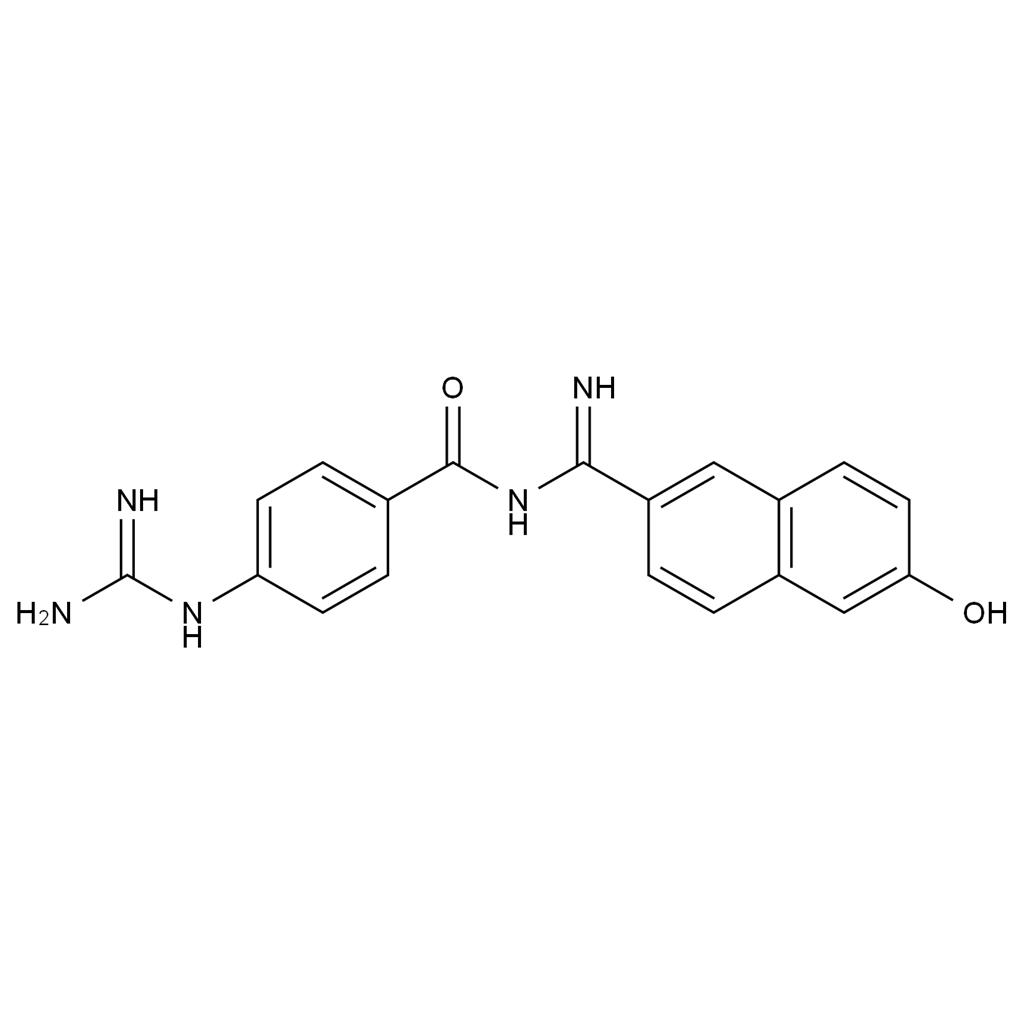 萘莫司他雜質5(無游離,推薦鹽酸鹽C4X-133210),Nafamostat Impurity 5