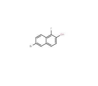 6-溴-1-氟萘-2-醇,6-bromo-1-fluoronaphthalen-2-ol