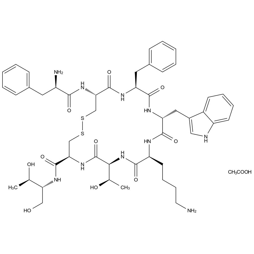 奧曲肽EP雜質(zhì)B 醋酸鹽,Octreotide EP Impurity B Acetate