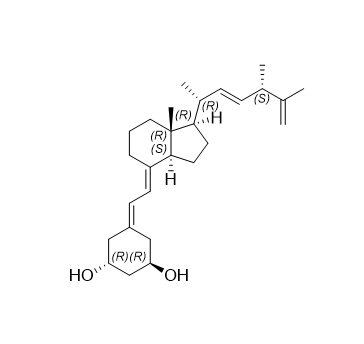 帕立骨化醇雜質(zhì)O,(1R,3R)-5-((E)-2-((1R,3aS,7aR)-1-((2R,5S,E)-5,6-dimethylhepta-3,6-dien-2-yl)-7a-methylhexahydro-1H-inden-4(2H)-ylidene)ethylidene)cyclohexane-1,3-diol