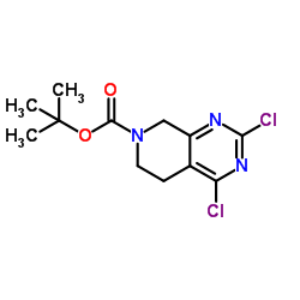 2，4-二氯-5，6-二氫吡啶并[3，4-d]嘧啶-7(8H)-甲酸叔丁酯,tert-Butyl 2，4-dichloro-5，6-dihydropyrido[3，4-d]pyrimidine-7(8H)-carboxylate