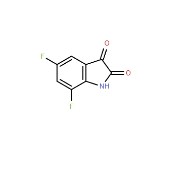 5,7-二氟靛紅,5,7-DIFLUORO ISATIN