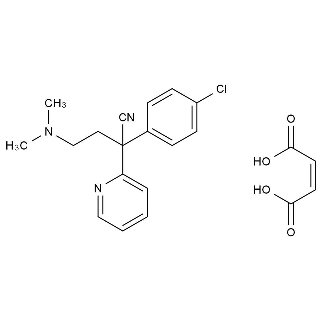 氯苯那敏EP雜質(zhì)D 馬來酸鹽,Chlorphenamine EP Impurity D Maleate