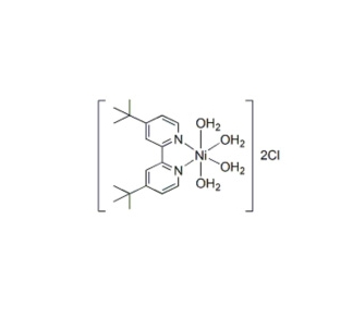 4,4'-二-叔丁基-2,2'-聯(lián)吡啶四水二氯化鎳,Nickel, tetraaqua[4,4'-bis(1,1-dimethylethyl)-2,2'-bipyridine], chloride