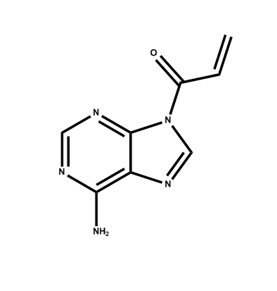 3-（6-氨基嘌呤-9-基）-丙烯酮,3-(6-amino-purin-9-yl)-propenone