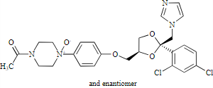 酮康唑氮氧化物（對映異構(gòu)體）,Ketoconazole N-Oxide (and enantiomer)