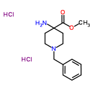 4-氨基-1-苄基哌啶-4-羧酸甲酯二盐酸盐,1-Benzyl-4-Amino-4-methoxycarbonylpiperidine 2HCl