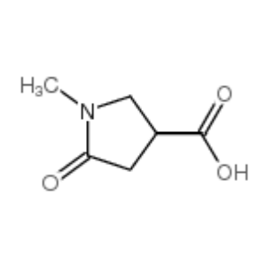 1-甲基-2-氧代吡咯烷-4-甲酸,1-methyl-5-oxo-pyrrolidine-3-carboxylic acid