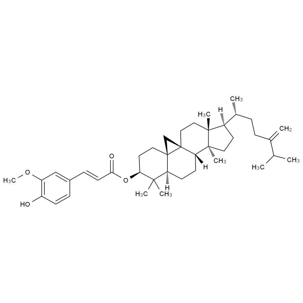 谷維素C（24-亞甲基環(huán)阿坦基阿魏酸酯）,Oryzanol C (24-Methylene Cycloartanyl Ferulate)