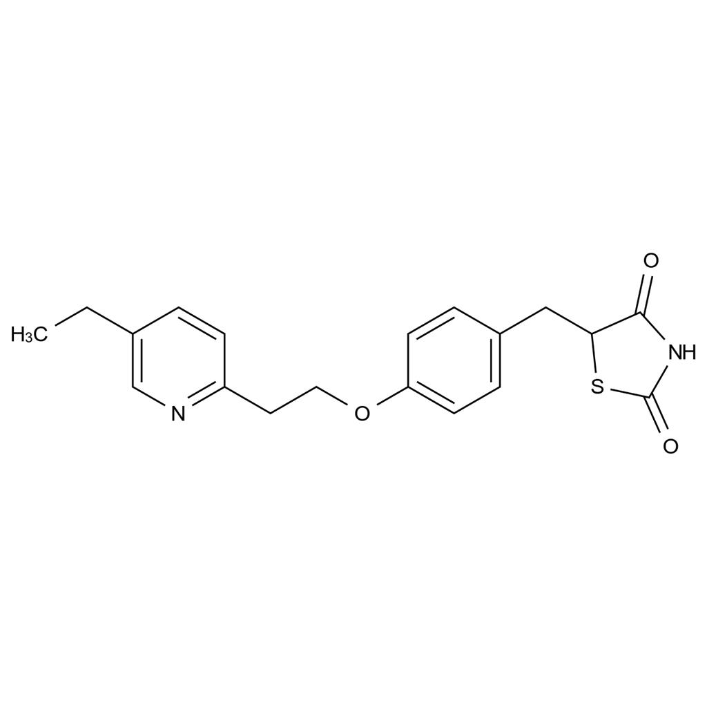 5-[[4-[2-(5-ethyl-2-pyridinyl)ethoxy]phenyl]methyl]-2,4-Thiazolidinedione