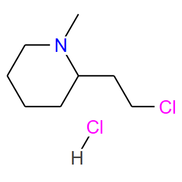 2-(2-氯乙基)-N-甲基哌啶盐酸盐,2-(2-chloroethyl)-N-methylpiperidine hydrochloride