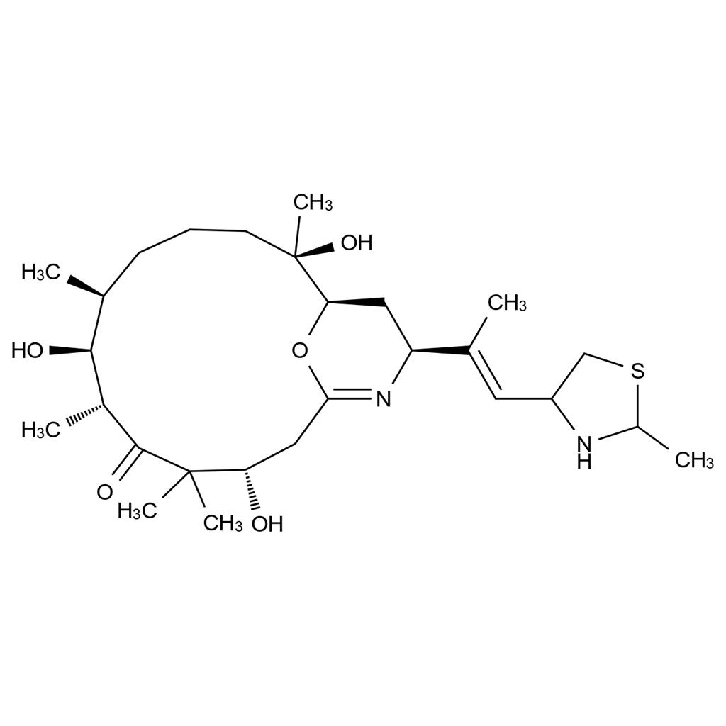 (1R,2R,6S,7S,8R,11S,15S)-2,7,11-Trihydroxy-2,6,8,10,10-pentamethyl-15-[(E)-1-(2-methylthiazol-4-yl)prop-1-en-2-yl]-17-oxa-14-azabicyclo[11.3.1]heptadec-13-en-9-one